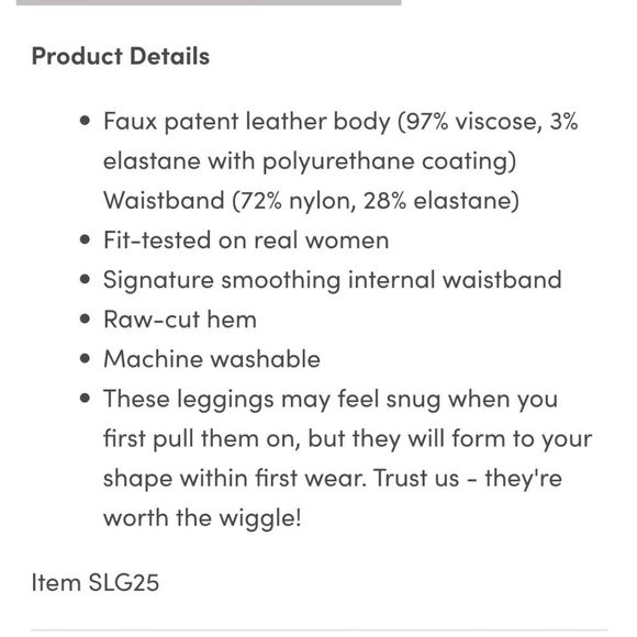 Commando Faux Patent Leather Legging - Picture 7 of 9